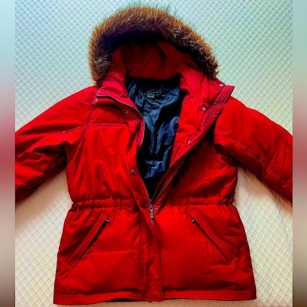 Lauren Polo Red Parka